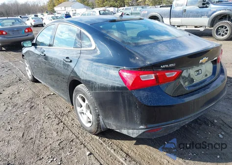 2017 Chevrolet Malibu Ls from USA, damaged, VIN 1G1ZB5ST3HF233992